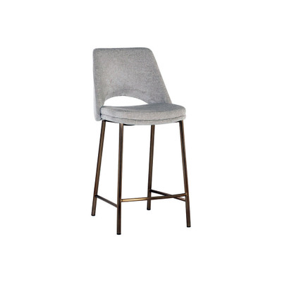 Sunpan Radella Counter Stool - Bergen Taupe