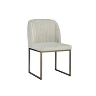 Sunpan Nevin Dining Chair - Polo Club Muslin - Set Of 2