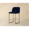 Sunpan Nevin Counter Stool - Sapphire Blue