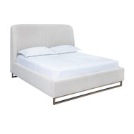 Sunpan Nevin Bed - King - Dove Cream
