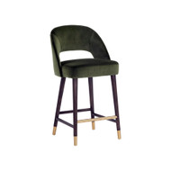 Sunpan Monae Counter Stool - Moss Green