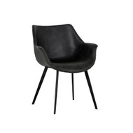 Sunpan Mason Dining Armchair - Town Grey
