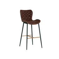 Sunpan Lyla Barstool - Antique Brown - Set Of 2