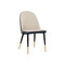 Sunpan Kline Dining Chair - Dillon Cream / Dillon Thunder