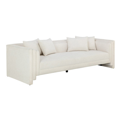Sunpan Kira Sofa - Heather Ivory Tweed
