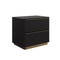 Sunpan Kalla Nightstand - Charcoal