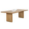 Sunpan Kalla Dining Table - Rectangular - Rustic Oak - 96"