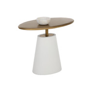 Sunpan Kadin Side Table - White