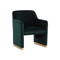 Sunpan Jaime Dining Armchair - Meg Dark Emerald