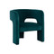 Sunpan Isidore Lounge Chair - Meg Teal