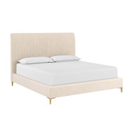 Sunpan Harris Bed - King - Casablanca Cloud