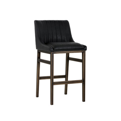 Sunpan Halden Barstool - Vintage Black