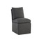 Sunpan Glenrose Wheeled Dining Chair - Effie Smoke