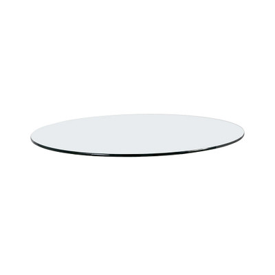 Sunpan Glass Dining Table Top - Round - Clear - 59"