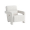 Sunpan Forester Lounge Chair - Copenhagen White