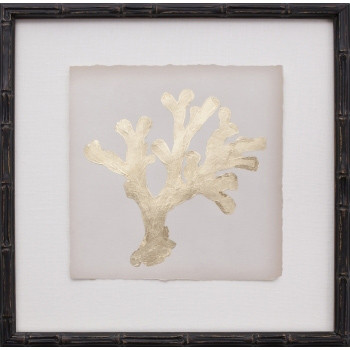 Mini Gold Leaf Coral II
