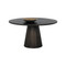 Sunpan Elina Dining Table - Round - Brown Oak - 54"