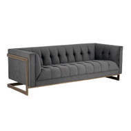 Sunpan Ekon Sofa - Piccolo Pebble