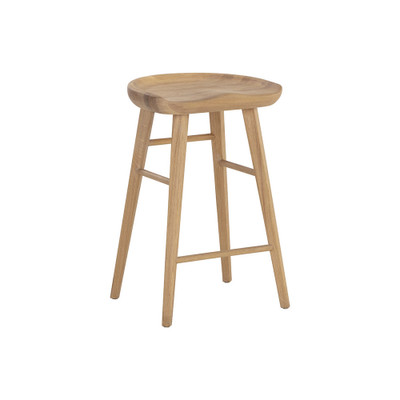 Sunpan Dominic Counter Stool - Light Oak