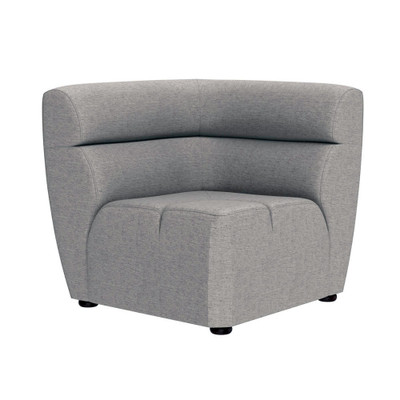 Sunpan Cornell Modular - Corner Chair - Polo Club Stone