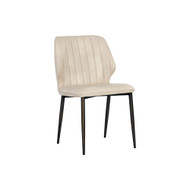 Sunpan Clinton Dining Chair - Bronze - Bravo Cream - Set Of 2