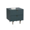 Sunpan Celine Nightstand - Small - Teal