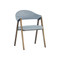 Sunpan Burgos Dining Armchair - Belfast Heather Grey