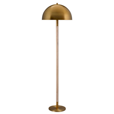 Jamie Young Merlin Metal And Wood Floor Lamp