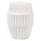 Jamie Young Algae Ceramic Side Table - White