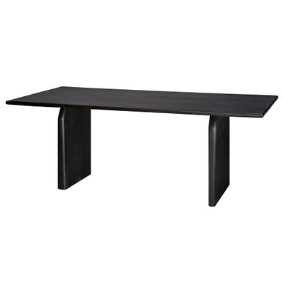 Jamie Young Arc Mango Wood Dining Table - Black
