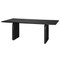 Jamie Young Arc Mango Wood Dining Table - Black
