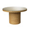 Jamie Young Harbor Seagrass Round Bistro Table