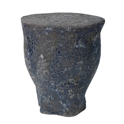 Jamie Young Molten Clay Side Table - Blue