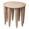 Jamie Young Naga Mango Wood Side Table - Natural