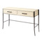 Jamie Young Nevado Leather Console Table