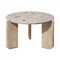 Jamie Young Quarry Wood And Terrazzo Coffee Table