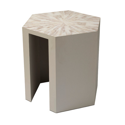 Jamie Young Radiant Side Table - Cream