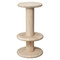 Jamie Young Rye Mango Wood Barstool - White Bleach