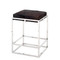 Jamie Young Shelby Hide Counter Stool - Espresso