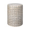 Jamie Young Wildflower Ceramic Side Table - Cream