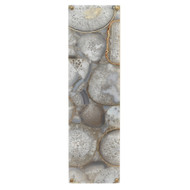 Jamie Young Adeline Rectangle Wall Sconce - Agate Resin And Antique Brass