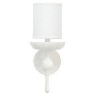 Jamie Young Concord Wall Sconce - White Plaster