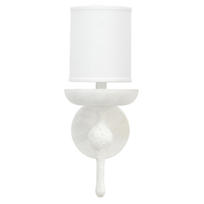 Jamie Young Concord Wall Sconce - White Plaster