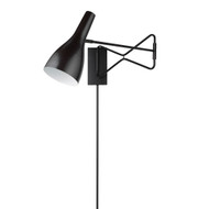 Jamie Young Lenz Swing Arm Wall Sconce - Bronze