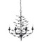 Jamie Young Blooming Iron Chandelier - Black