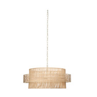 Jamie Young Concentric Rattan Pendant