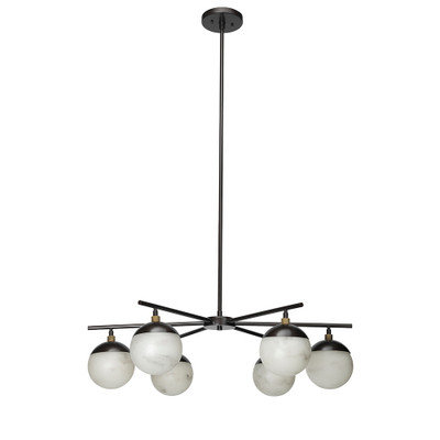 Jamie Young Metro 6 Light Chandelier