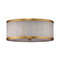 Jamie Young Upsala Alabaster Flush Mount Ceiling Light - Large