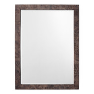 Jamie Young Chandler Rectangle Wood Mirror - Charcoal