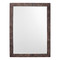 Jamie Young Chandler Rectangle Wood Mirror - Charcoal